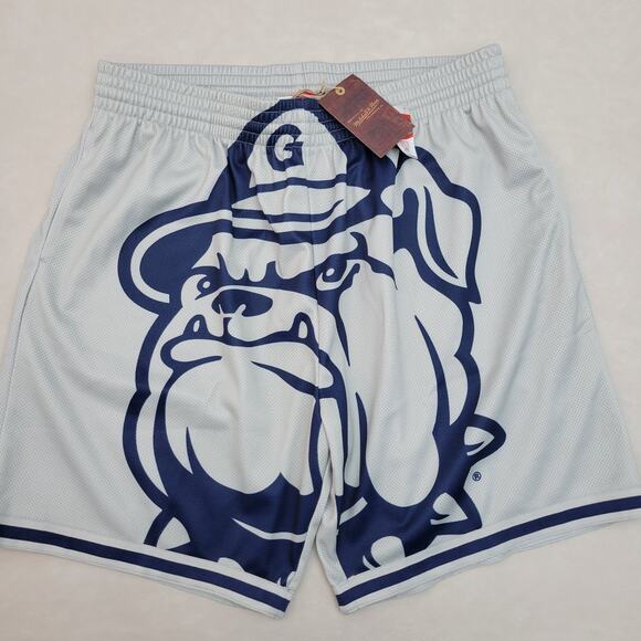 Mitchell & Ness NCAA Georgetown Hoyas Big Face Athletic Jersey And Short Set 2XL - Picture 2 of 10